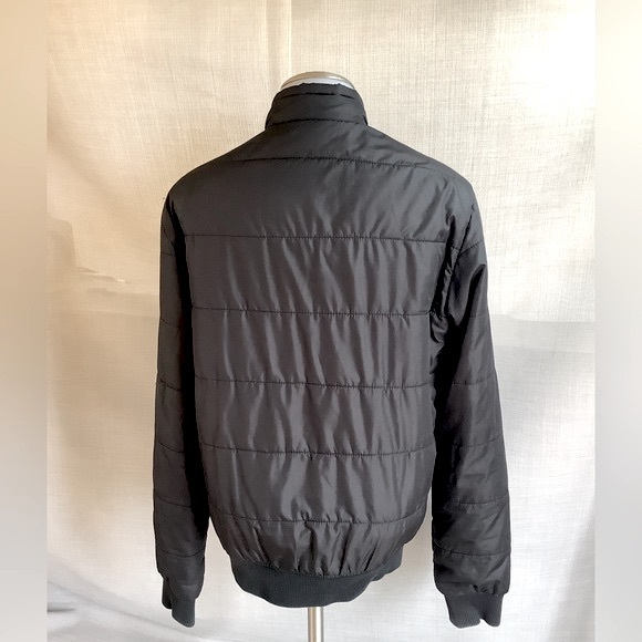Small RVCA rush push jacket fleece lined warm bomber jacket - Picture 6 of 14
